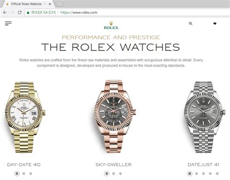 rolex website usa